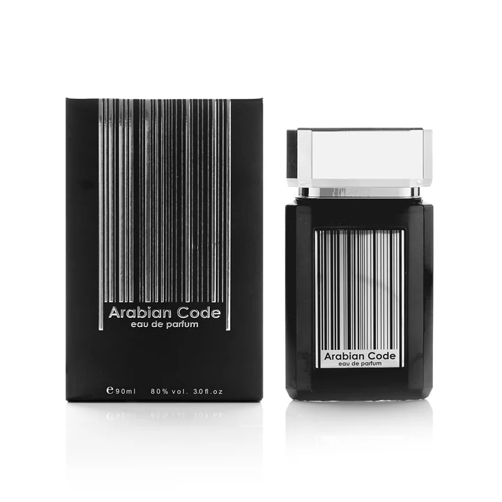 Arabian Code 90 ml مرجع الزجاجة الأصلي — يُباع كمصفاة صغيرة