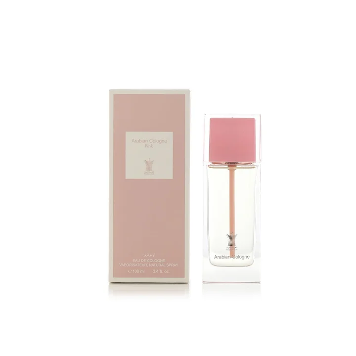 Arabian Cologne Pink 100 ml مرجع الزجاجة الأصلي — يُباع كمصفاة صغيرة