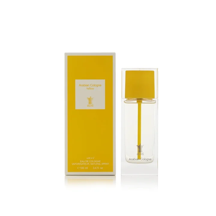 Arabian Cologne Yellow 100 ml مرجع الزجاجة الأصلي — يُباع كمصفاة صغيرة