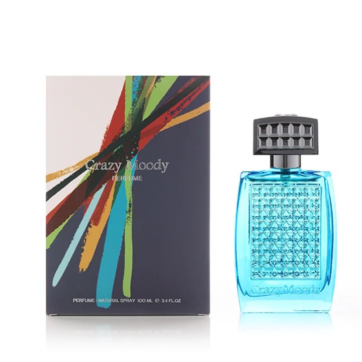 Arabian Oud Crazy Moody 100 مل زجاجة المصدر الأصلية - مرجع فقط، غير متضمنة