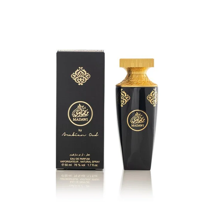 Arabian Oud Madawi 50 مل زجاجة المصدر الأصلية - مرجع فقط، غير متضمنة