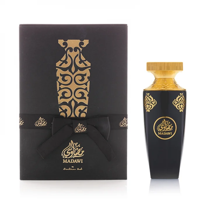 Arabian Oud Madawi 90 مل زجاجة المصدر الأصلية - مرجع فقط، غير متضمنة