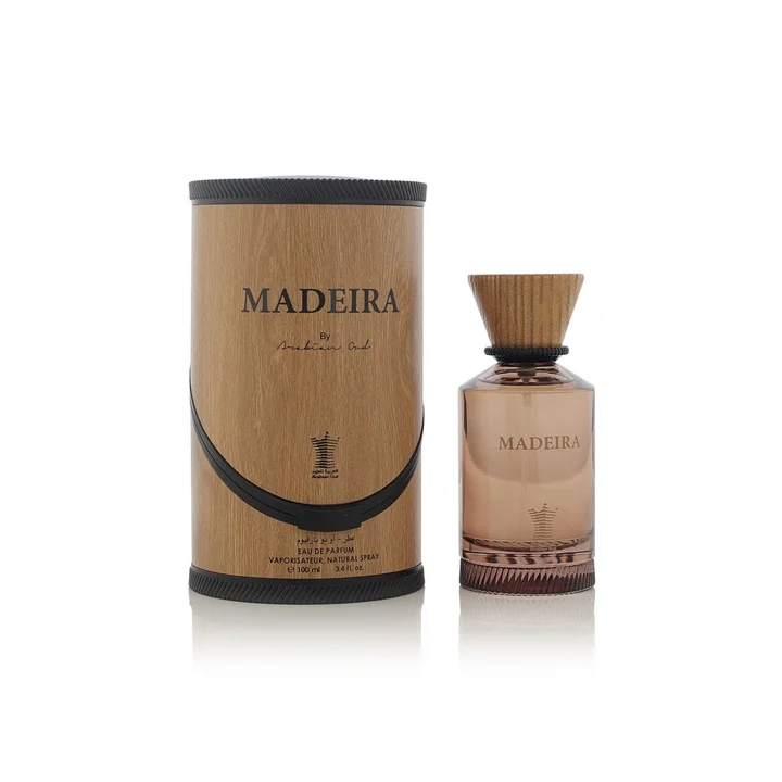Arabian Oud Madeira 100 مل زجاجة المصدر الأصلية - مرجع فقط، غير متضمنة