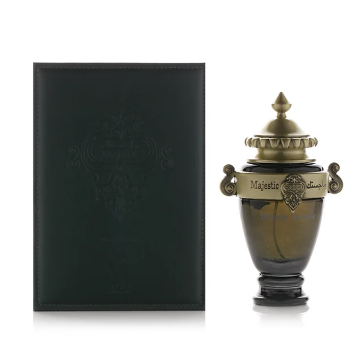 Arabian Oud Majestic Woody Intense 100 مل زجاجة المصدر الأصلية - مرجع فقط، غير متضمنة