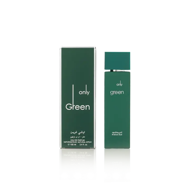 Arabian Oud Only Green 100 مل زجاجة المصدر الأصلية - مرجع فقط، غير متضمنة