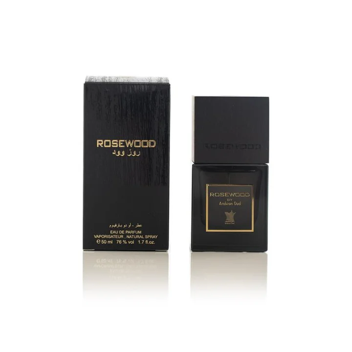 Arabian Oud Rose wood 50 مل زجاجة المصدر الأصلية - مرجع فقط، غير متضمنة