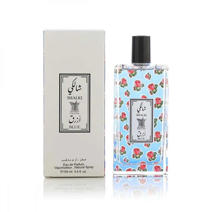 Arabian Oud Shalki Blue 100 مل زجاجة المصدر الأصلية - مرجع فقط، غير متضمنة