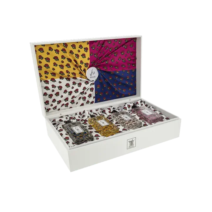 Arabian Oud Shalki Collection 4 x 100 مل زجاجة المصدر الأصلية - مرجع فقط، غير متضمنة