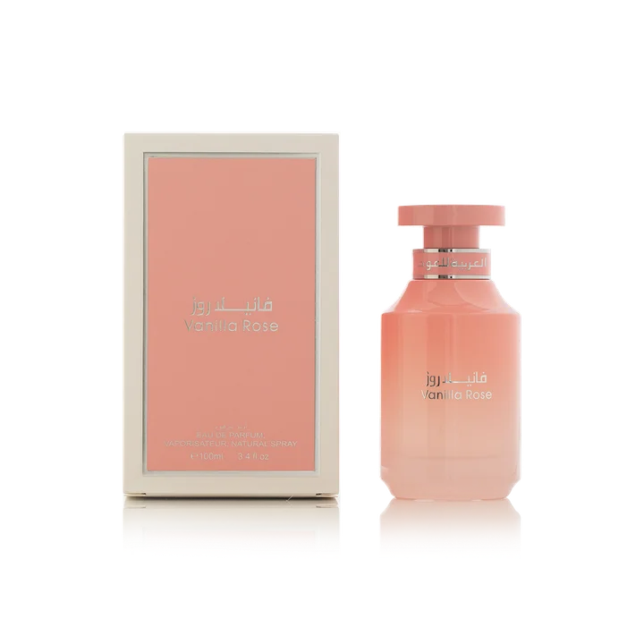 Arabian Oud Vanilla Rose 100 مل زجاجة المصدر الأصلية - مرجع فقط، غير متضمنة