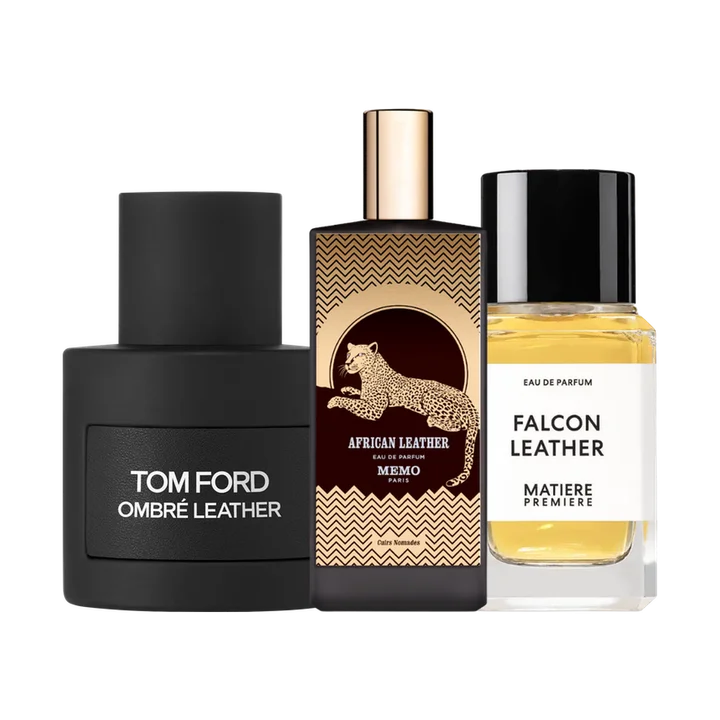 Leather, Three Ways مرجع الزجاجة الأصلي — يُباع كمصفاة صغيرة